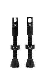 PEATY'S X CHRIS KING (MK2) BEZDUŠOVÉ VENTILKY - 42MM / BLACK WORKSHOP PACK (26 PCS) (PTV2-42-BLK-W26)