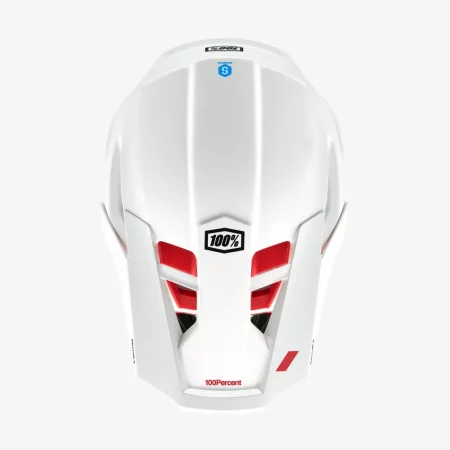100% helma AIRCRAFT 2- bílá - Velikost: XL