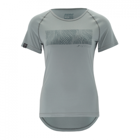 Dámské tričko Silvini Giona - šedé - Velikost: XS