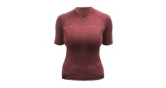 FT WOMEN'S LITE MERINO JERSEY MERLOT RED L
