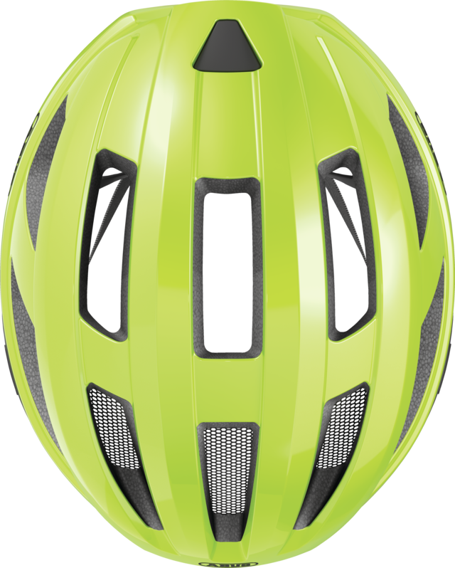 Silniční cyklistická helma Abus Macator Mips Signal Yellow - žlutá