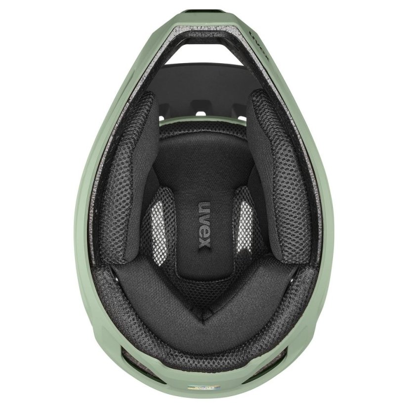 UVEX HELMA RAVAGE MOSS GREEN-BLACK MATT (S4109350300) - Velikost: 52-55