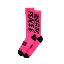 TLD PONOŽKY PERFORMANCE PEACE & WHEELIES FUSCIA (85372500)