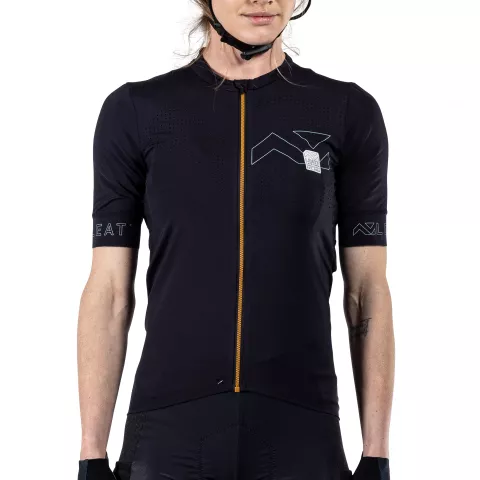 LEATT cyklistický dres krátky rukáv MTB Endurance 5.0 , dámsky , Black - Varianta: XS / EU34 / UK6 / US2