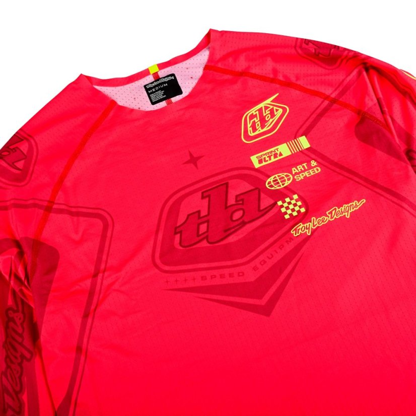 TLD DRES S DLOUHÝM RUKÁVEM SPRINT ULTRA GHOSTWING INFRA RED (35614900) - Veľkosť: S