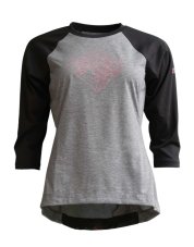 Zimtstern PureFlowz Shirt 3/4 Wmns - Pirate Black