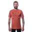 SENSOR MERINO ACTIVE SNSR pánské triko kr.rukáv terracotta XXL - Barva: oranžová, Velikost: XXL