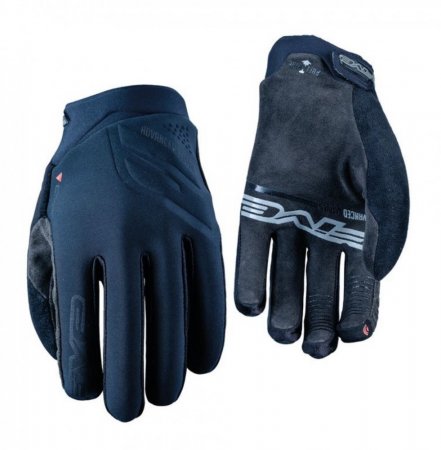 Zimné MTB rukavice Five Gloves Winter Neo Black - Veľkosť: S
