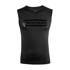 FT MEN'S CONVERT JERSEY NO SLEEVE TRUE BLACK L