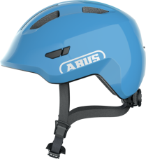 Detská cyklistická helma Abus Smiley 3.0 Shiny Blue - modrá