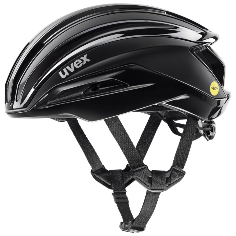 UVEX HELMA SURGE AERO MIPS BLACK MATT (S4100980100) - Velikost: 53-56