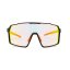 Fotochromatické MTB okuliare Horsefeathers Neutron - matt black/mirror red