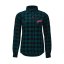 Silvini dámská košile WJ1927 Briona, zelená, růžová - Barva: olive-fuchsia, Velikost: XL