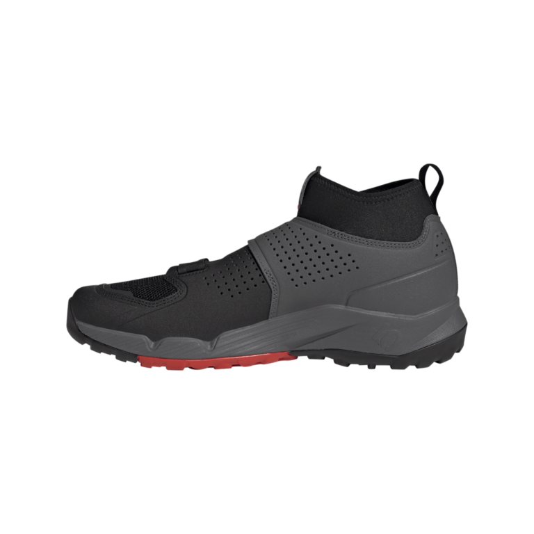 Cyklistické boty Five Ten Trailcross Pro Clip-In SPD Grey Five / Core Black / Red