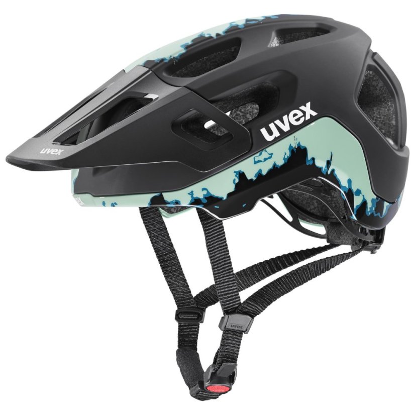 UVEX HELMA REACT JADE-BLACK MATT (S4107090400) - Velikost: 52-56