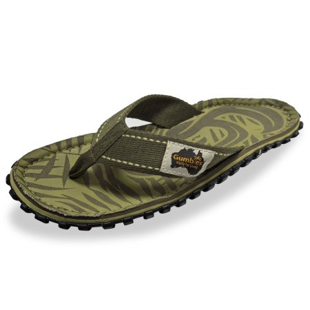 Žabky Gumbies Classic Islander Khaki G - zelené