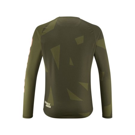 MAVIC PÁNSKÝ DRES S DLOUHÝM RUKÁVEM DEEMAX ENDURO CAMO/OLIVE (T000487) - Velikost: S