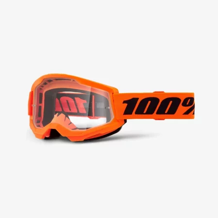 Sjezdové brýle 100% STRATA 2  Clear Lens - oranžové