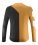 MAVIC PÁNSKÝ DRES S DLOUHÝM RUKÁVEM DEEMAX ENDURO LETTERS/MINERAL YELLOW (T000483) - Velikost: S