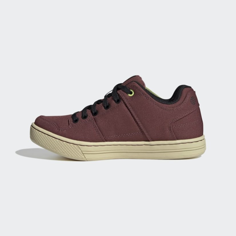 Cyklistická obuv Five Ten Freerider Canvas W Quiet Crimson