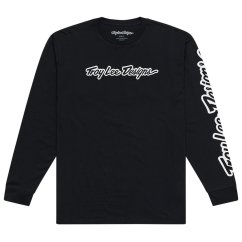 TLD TRIKO S DLOUHÝM RUKÁVEM SIGNATURE BLACK (72991701)