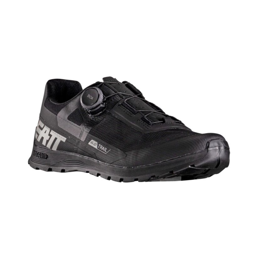 LEATT cyklistická obuv ProClip 6.0 Trail Boa , Black - Varianta: EU40 / CM 25 / US7 / UK6.5