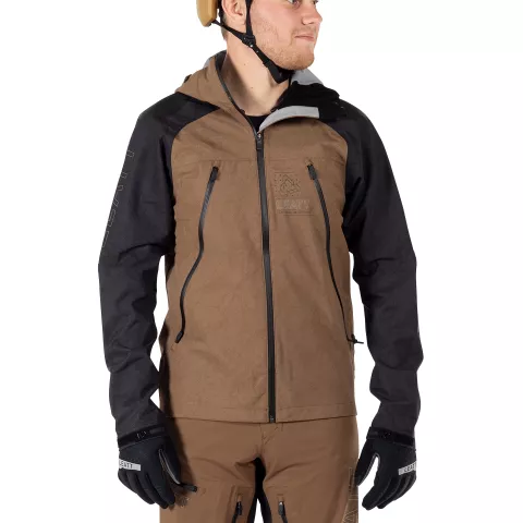 LEATT nepremokavá bunda MTB HydraDri 5.0 Loam - Varianta: S / US38 / EU48