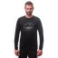 SENSOR MERINO ACTIVE VAN LIFE pánské triko dl.rukáv černá M - Barva: černá, Velikost: M
