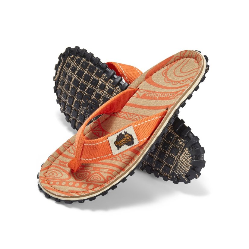 Žabky Gumbies Native - oranžové