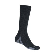 SENSOR PONOŽKY HIKING MERINO černá/šedá 9/11