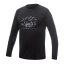 SENSOR MERINO ACTIVE VAN LIFE pánské triko dl.rukáv černá M - Barva: černá, Velikost: M