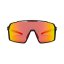 Cyklistické okuliare Horsefeathers Neutron - matt black/mirror red