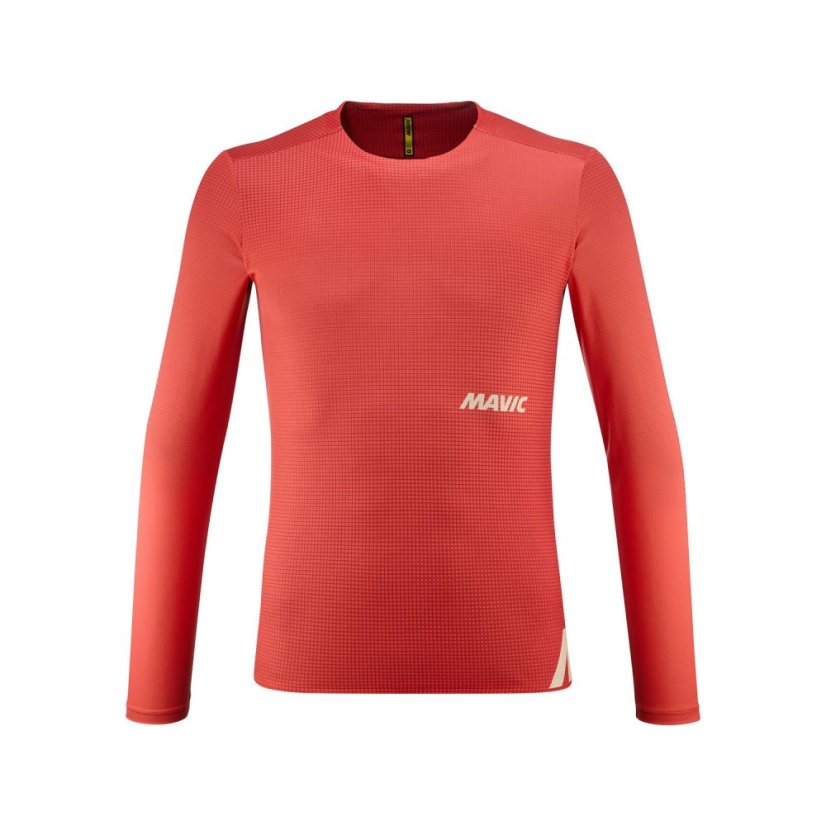 MAVIC PÁNSKÝ DRES S DLOUHÝM RUKÁVEM CROSSTRAIL GRADIENT/SPICY ORANGE (T000531) - Veľkosť: S
