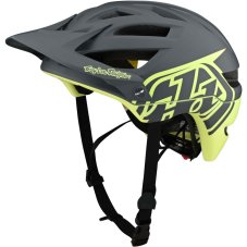 Troy Lee Designs A1 Mips Classic Gray Yellow
