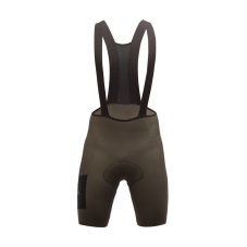 FT MEN'S SIGNATURE BIB SHORTS EVO OLIVE GREEN S