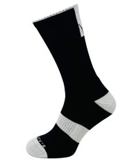 PEATY'S PONOŽKY SHREDSOCKS BLOCK BLACK / WHITE (PPW-SCK-BLC-BK/WT-10)