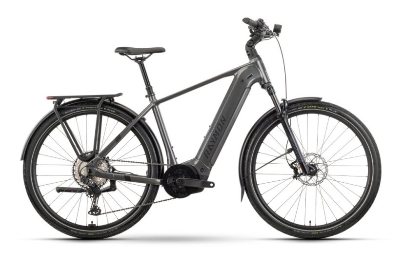 Trekingové elektrokolo Raymon Tahona Ultra Diamond Grey