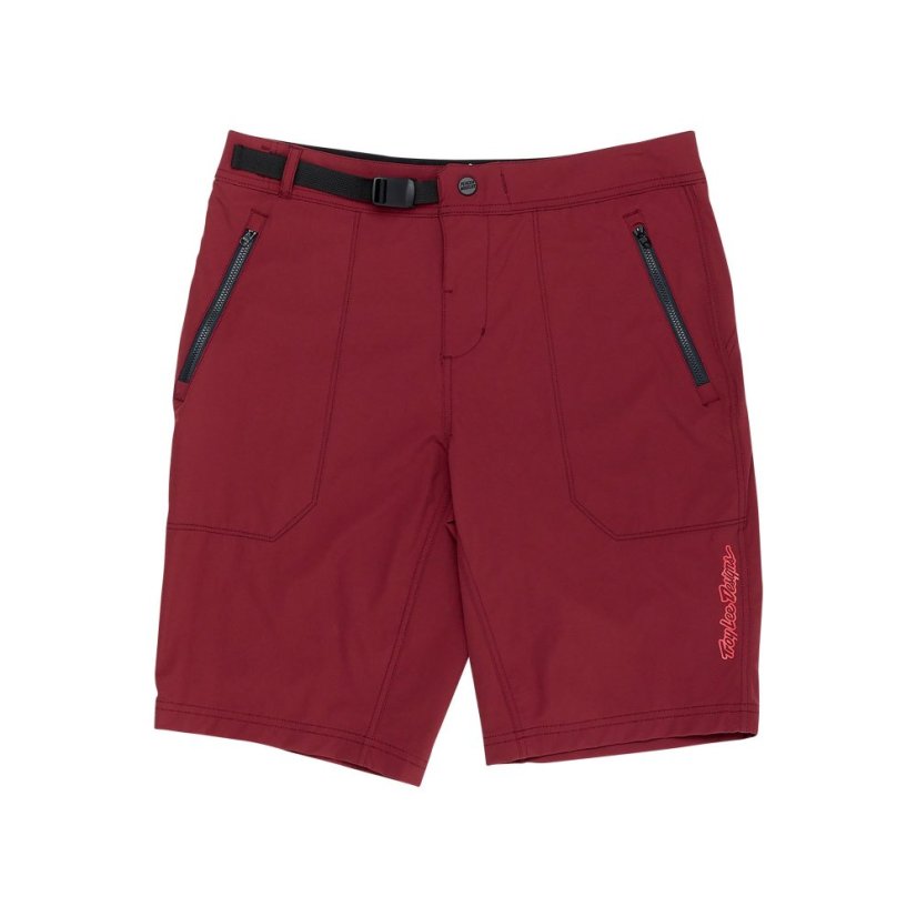 TLD KRAŤASY SKYLINE TRAIL SHORT MONO OXBLOOD (28793104) - Veľkosť: 34