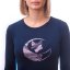 SENSOR MERINO ACTIVE FOX dámské triko dl.rukáv deep blue XL - Barva: modrá, Velikost: XL