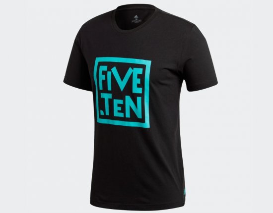 Five Ten Logo GFX TEE Black pánské triko - Velikost: XS