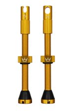 PEATY'S X CHRIS KING (MK2) GOLD BEZDUŠOVÉ VENTILKY - 60MM (PTV2-60-GLD-12)