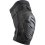 Hack Race knee guards, black, M - Velikost: XXL