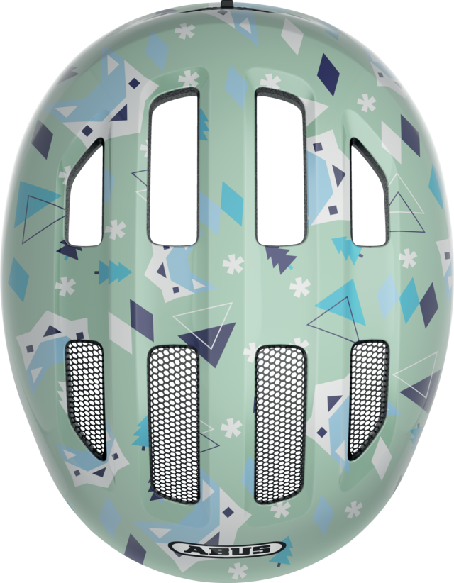 Dětská cyklistická helma Abus Smiley 3.0 Green Nordic - zelená