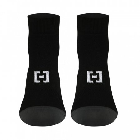 Cyklistické ponožky Horsefeathers Cadence Socks Black - Veľkosť: 8 - 10