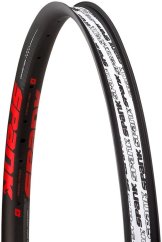 Spank 350 Rim, 27.5", Black Red