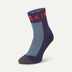 Ponožky SealSkinz Warm Weather Ankle Blue Grey s Hydrostop