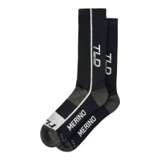 TLD PONOŽKY CHILL MERINO WOOL MONO BLACK (87347200)