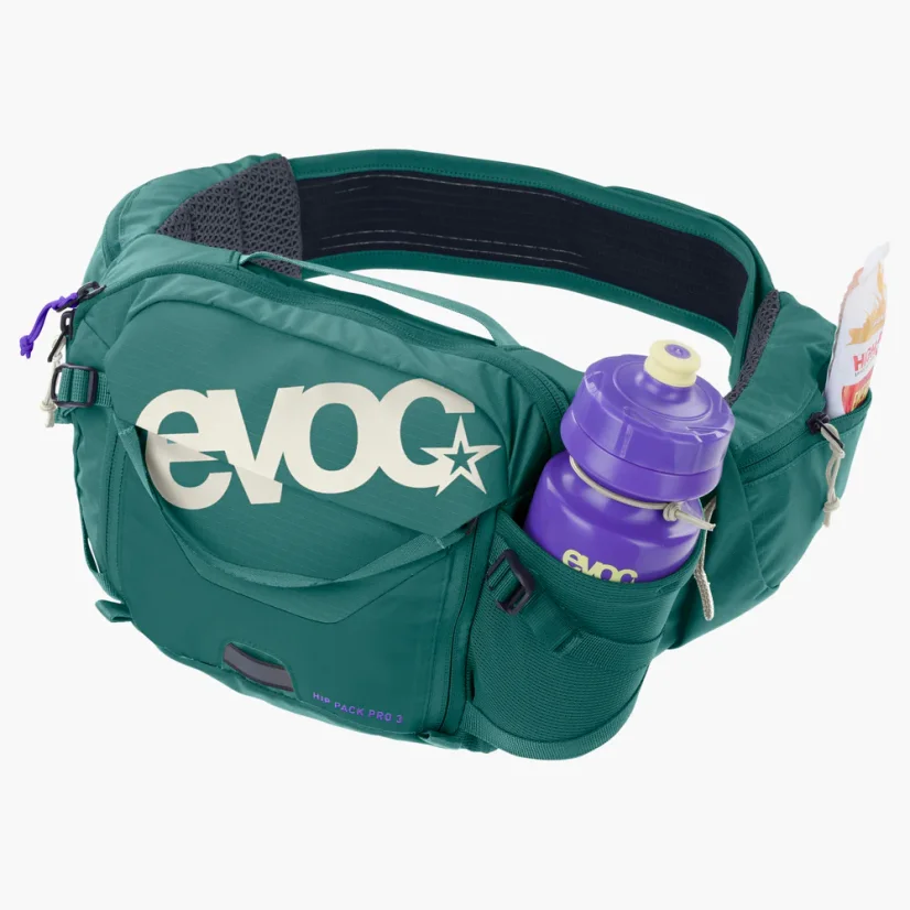 Ledvinka Evoc Hip Pack Pro 3 Hydration Blade 1,5l bottle green