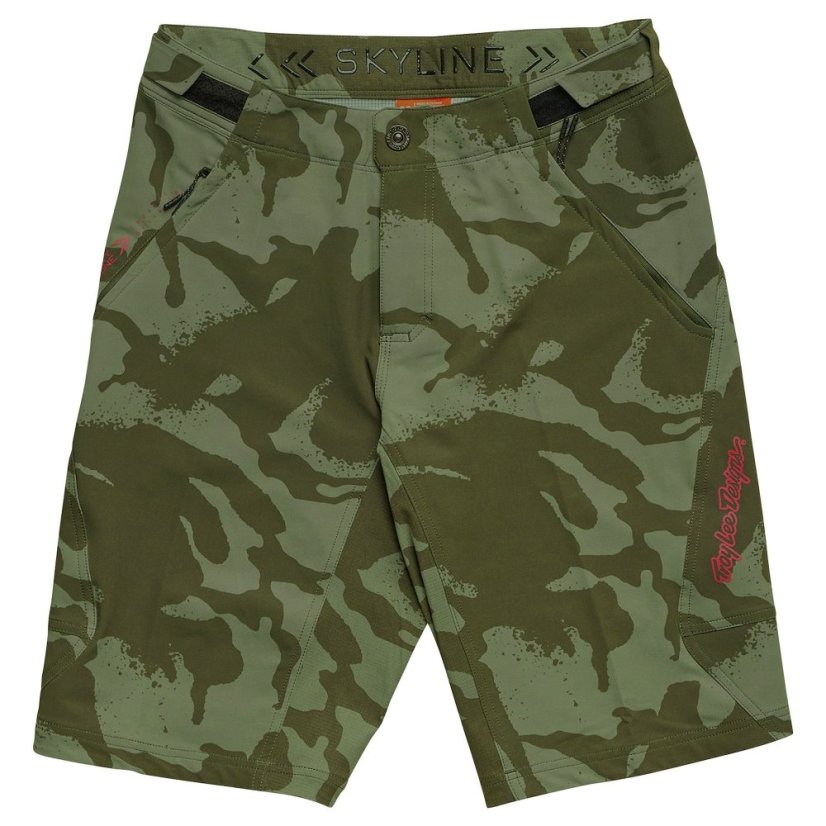 TLD KRAŤASY VOLNÉ S VLOŽKOU SKYLINE SHADOW CAMO OLIVE (21949000) - Veľkosť: 30
