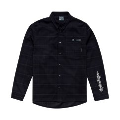 TLD KOŠILE GRIND FLANNEL PLAID CARBON (82765002)